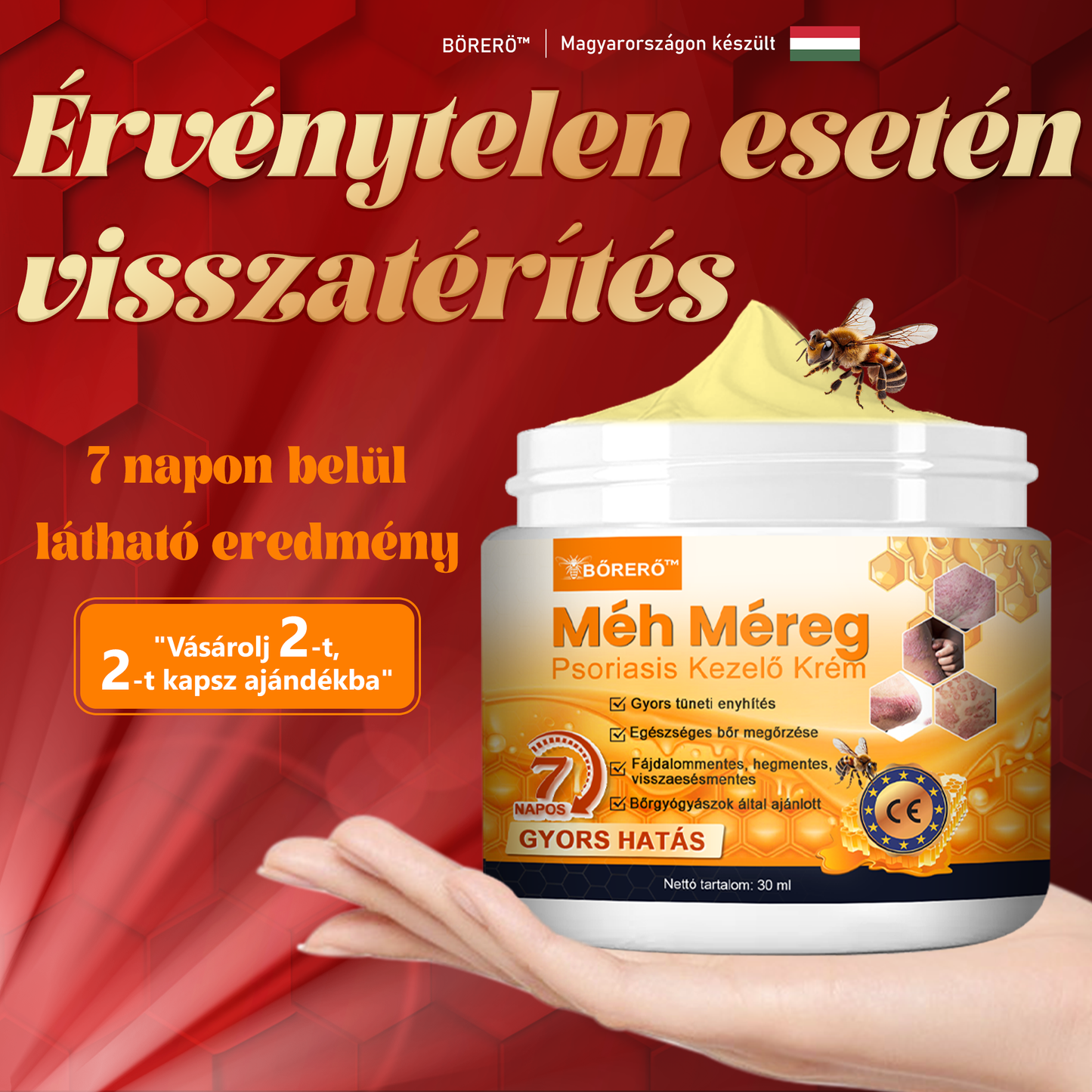 đăHivatalos MĂĄrkaboltăBĆRERĆâą MĂ©h MĂ©reg Psoriasis KezelĆ KrĂ©mïŒâPikkelysömörâSzemölcsâKörömgombaâïŒïŒ