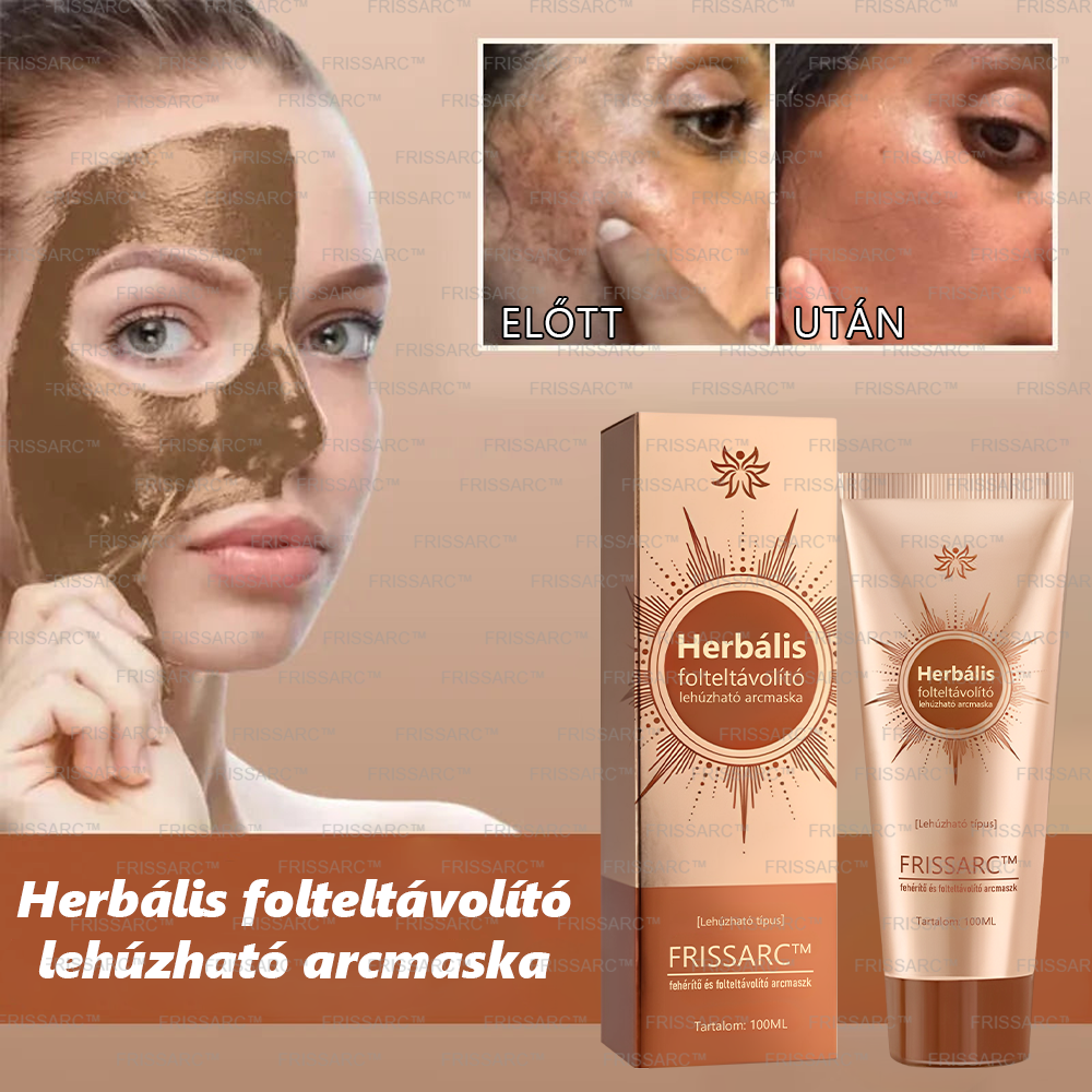 đđ FRISSARCâą fehĂ©rĂtĆ Ă©s folteltĂĄvolĂtĂł arcmaszk