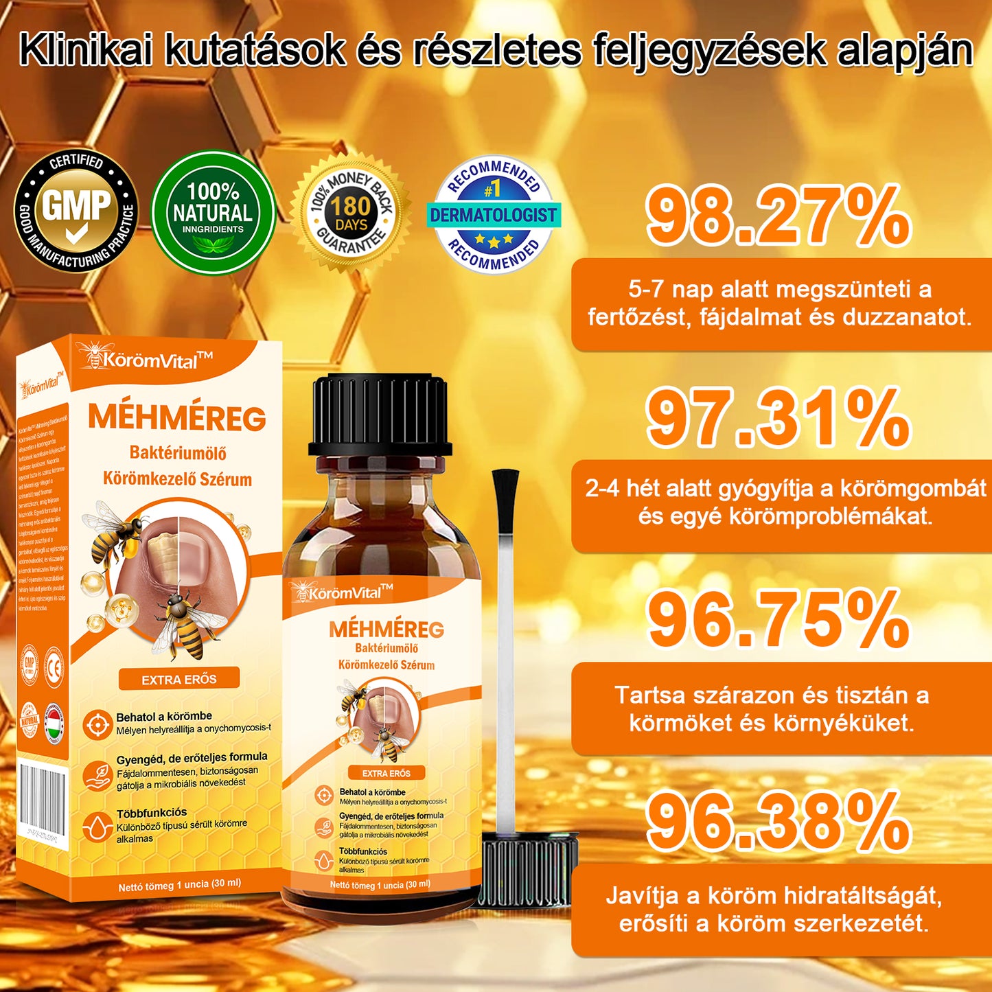 đ GratulĂĄlunk, hogy az elsĆ 200 rendelĂ©s egyikĂ©vĂ© vĂĄlt! TovĂĄbbi 50% kedvezmĂ©nyt adunk Ănnek! Cselekedjen most, Ă©s tartsa egĂ©szsĂ©gesen a körmeit!