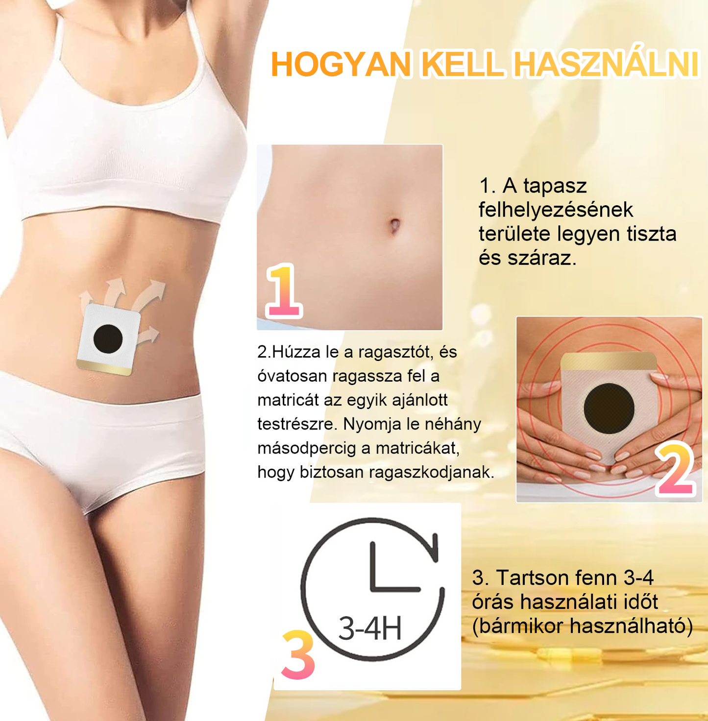 ⭐⭐⭐⭐⭐70% kedvezmény - [CE Tanúsítás] 🐝XRLXRL® Méhméreg Lymphatic Detox Fogyasztó Tapasz🔥