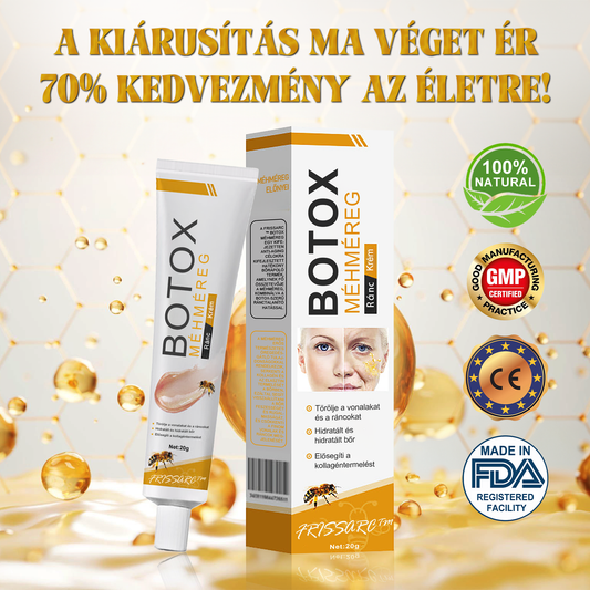 ⚜️⚜️⚜️【Hivatalos Márkabolt】FrissArc™ Botox Méhméreg Ránctalanító Krém