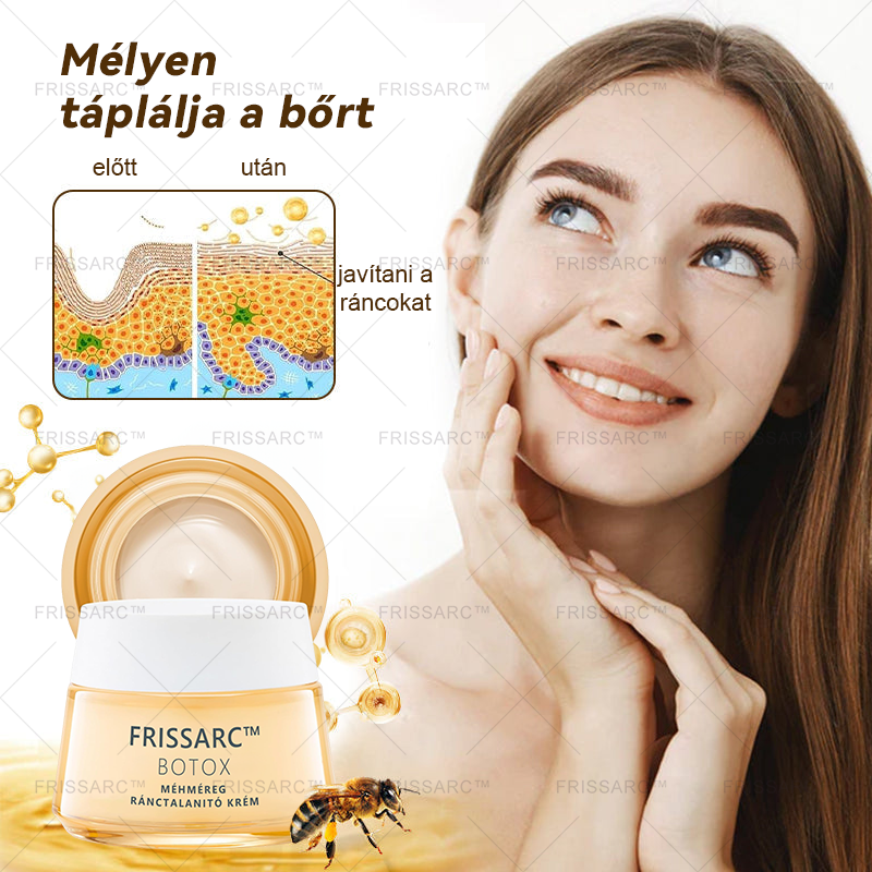 🏵️【Hivatalos Márkabolt】FRISSARC™ Botox Méhméreg Ránctalanító Krém