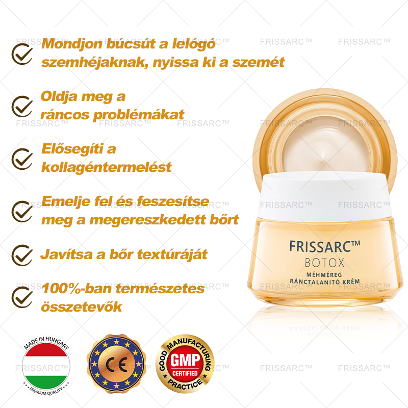 🏵️【Hivatalos Márkabolt】FRISSARC™ Botox Méhméreg Ránctalanító Krém