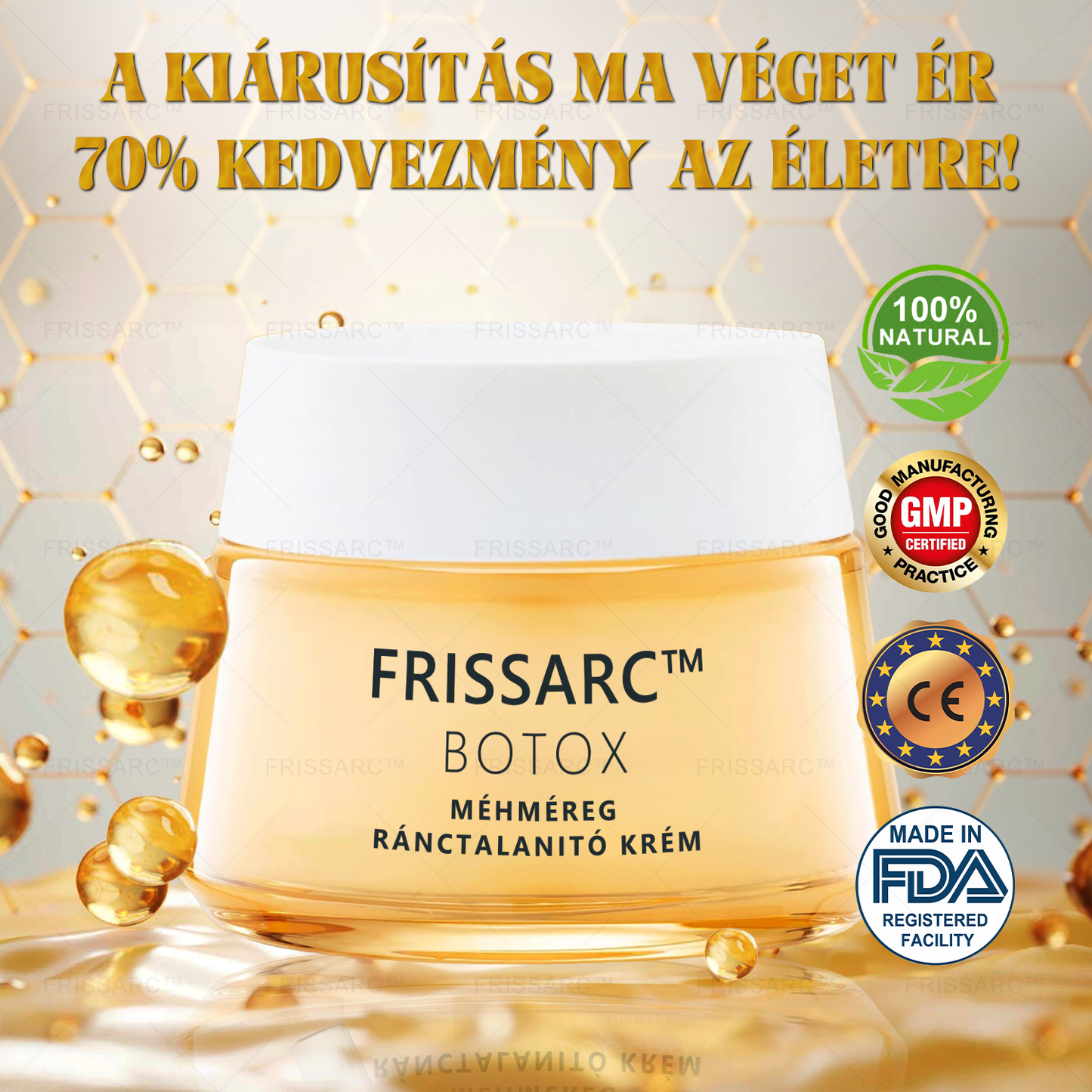 💎💎Gratulálunk, hogy te is az első 200 rendelés egyikévé váltál! Élvezd az extra 50% kedvezményt! Cselekedj most, és mutasd meg szép arcodat. Ha most lemaradsz, csak jövőre lesz újabb lehetőség!